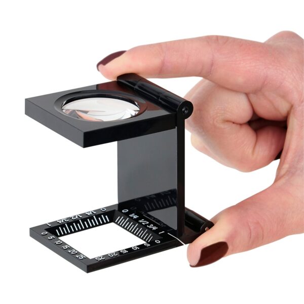 Carson LinenTest 5x30mm Thread Counting Loupe Magnifiers - Image 2