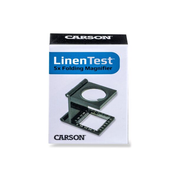 Carson LinenTest 5x30mm Thread Counting Loupe Magnifiers - Image 5