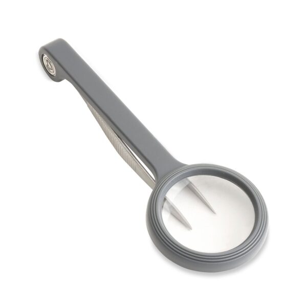 Carson MagniGrip 4.5x Power 1.2 Magnifier, Attached Precision Tweezers - Image 4