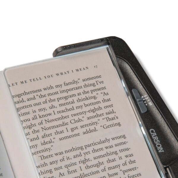 PageGlow Rechargeable LED Paperback Book Light, Detachable Page Clip - Image 4