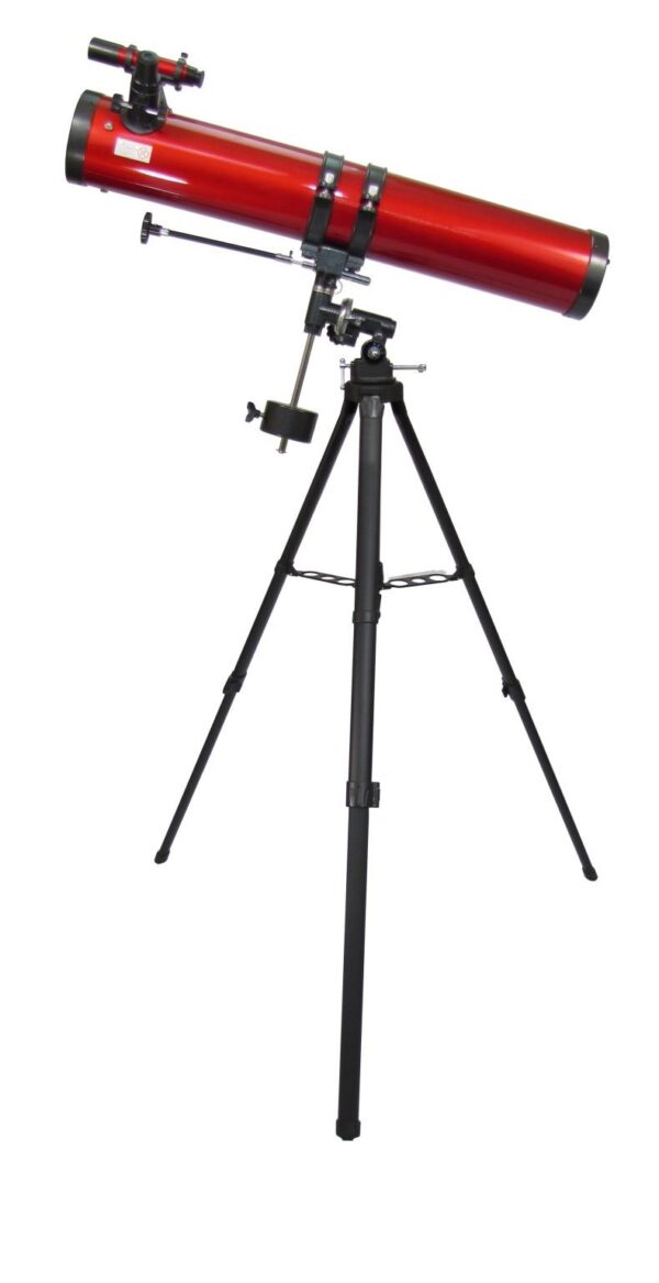 Carson Red Planet Series 45-100x114mm Newtonian Reflector Telescope, Universal Smartphone Digiscoping Adapter - Image 3