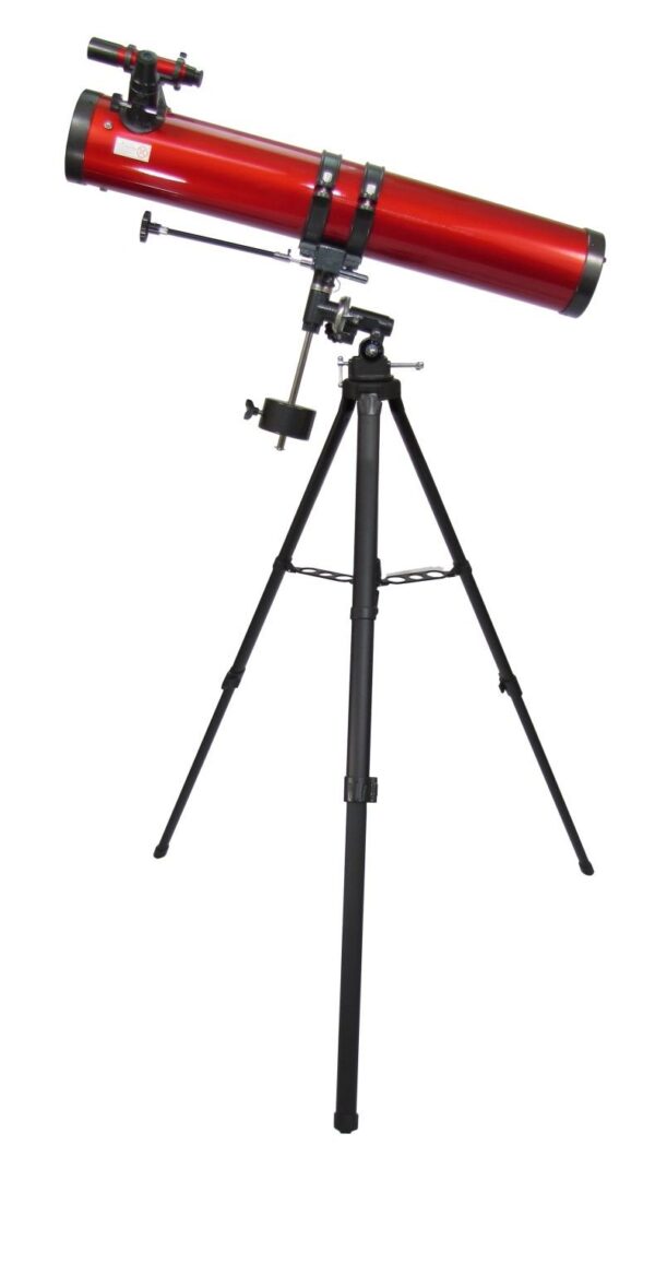 Carson Red Planet Series 45-100x114mm Newtonian Reflector Telescope, Universal Smartphone Digiscoping Adapter - Image 4