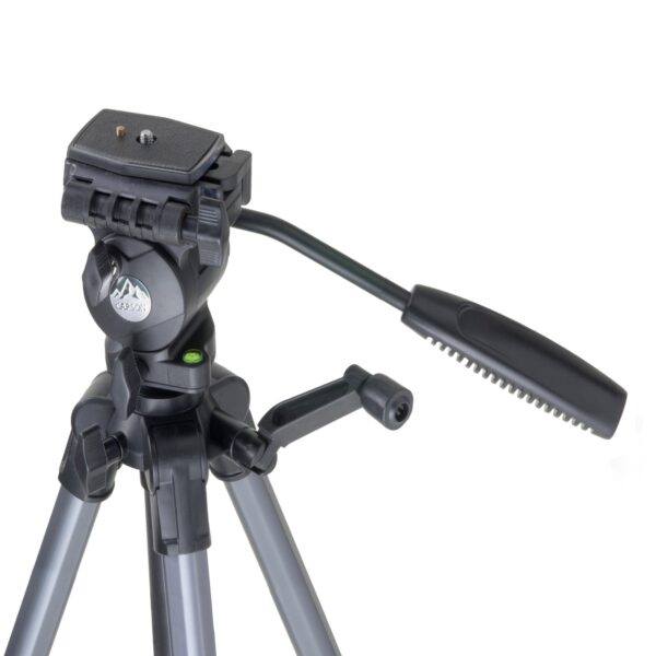 Carson The Rock Series 57.6 3-Way Fluid Panhead Aluminum Lightweight Tripod, Carrying Case - Image 6