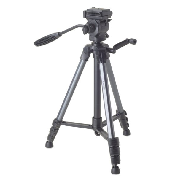 Carson The Rock Series 57.6 3-Way Fluid Panhead Aluminum Lightweight Tripod, Carrying Case