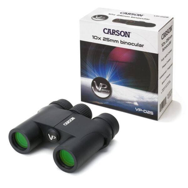 Carson VP Series 10x25mm Compact Waterproof High Definition Binoculars - Image 5